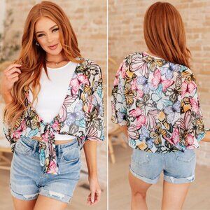 Butterfly Kimono Cardigan Small